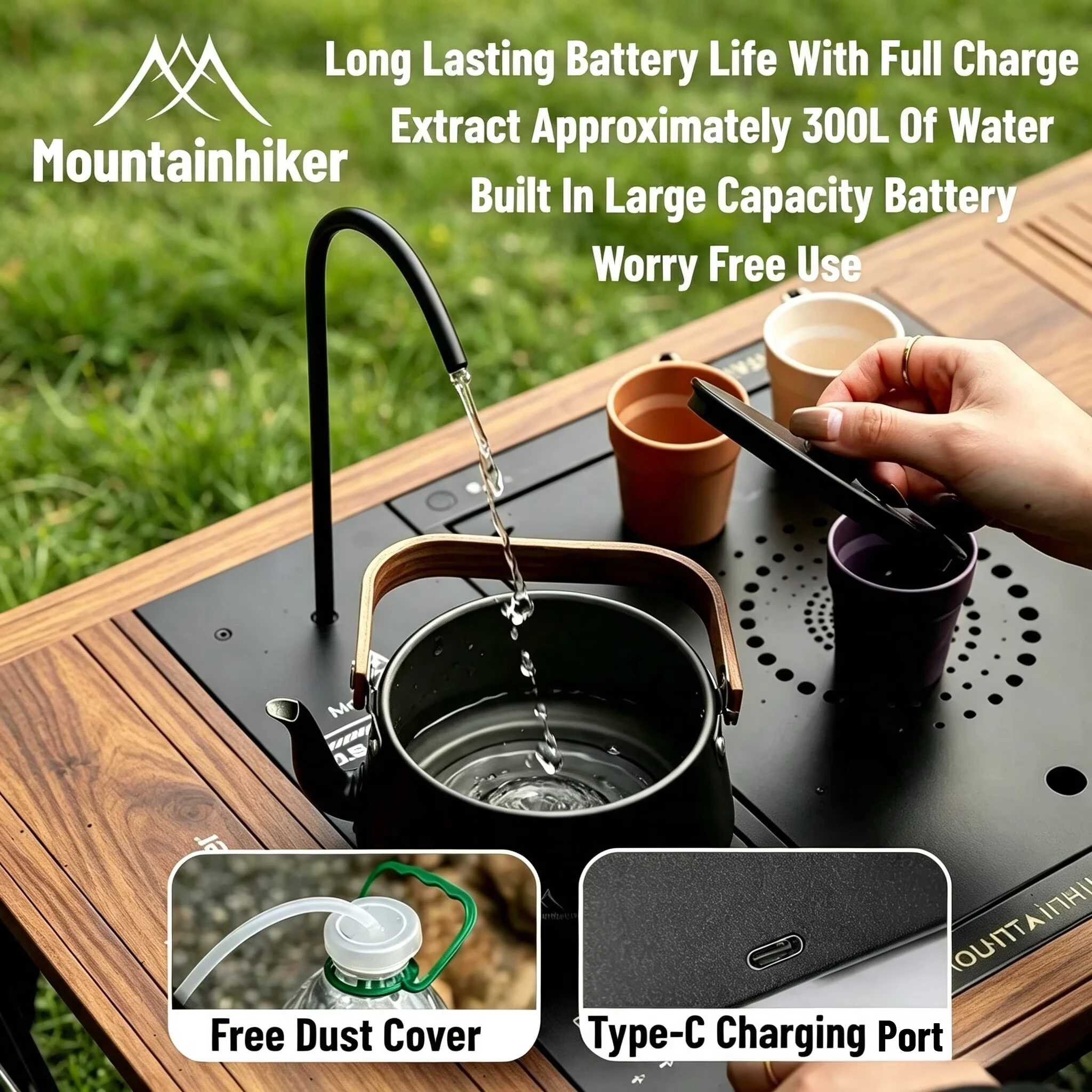 Camping Cooking And Eating - Elektryczny dystrybutor wody IGT do kempingu,