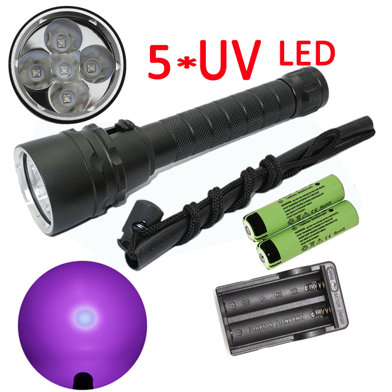 Camping Cooking Torch - Podwodne 5x UV LED latarka światło