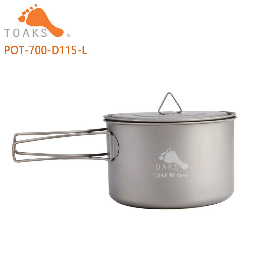 Camping Cooking Griddle - Toaki czysty tytan naczynia kempingowe garnki
