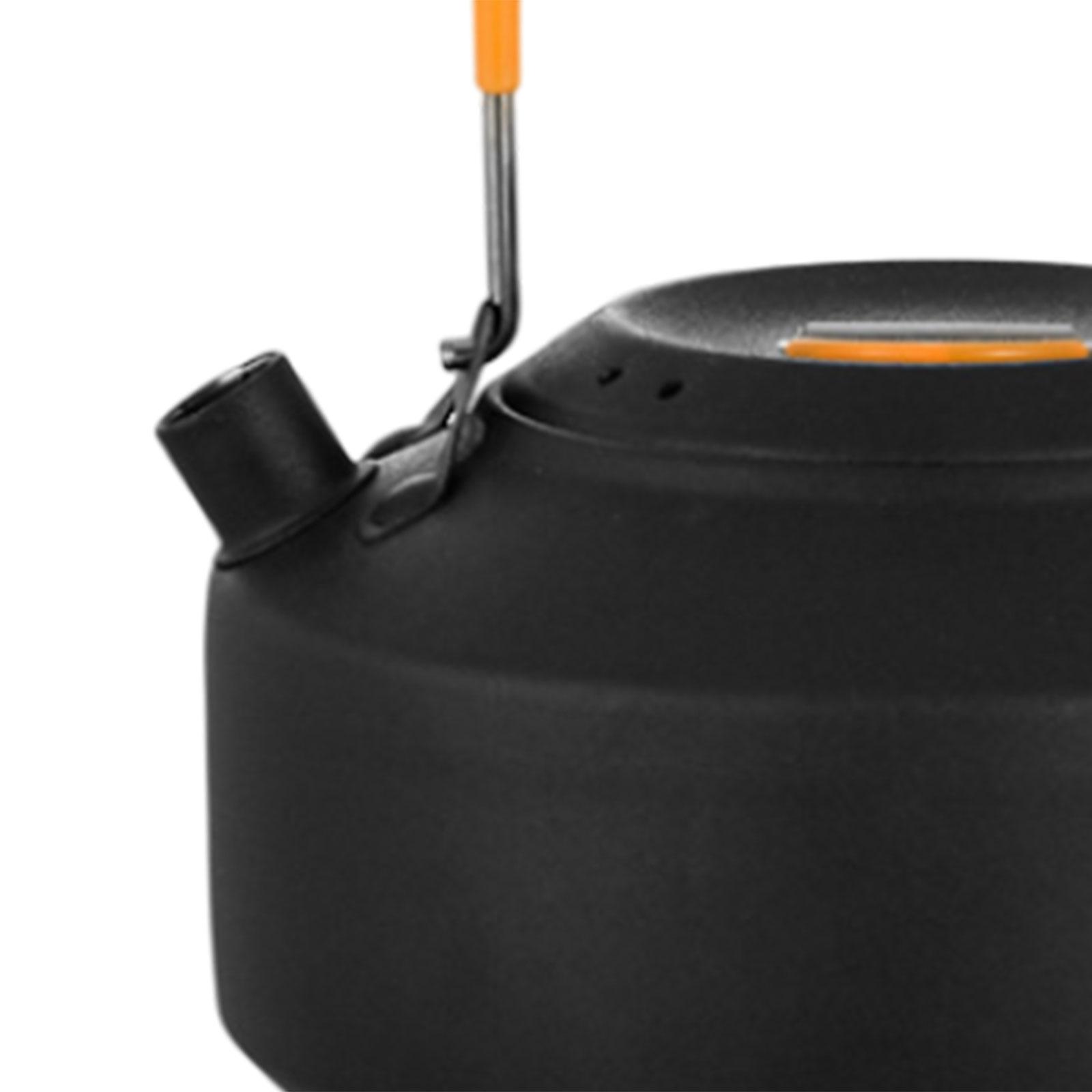 Camping Cooking Pot With Lid - Przenośny czajnik kempingowy, imbryk do kawy