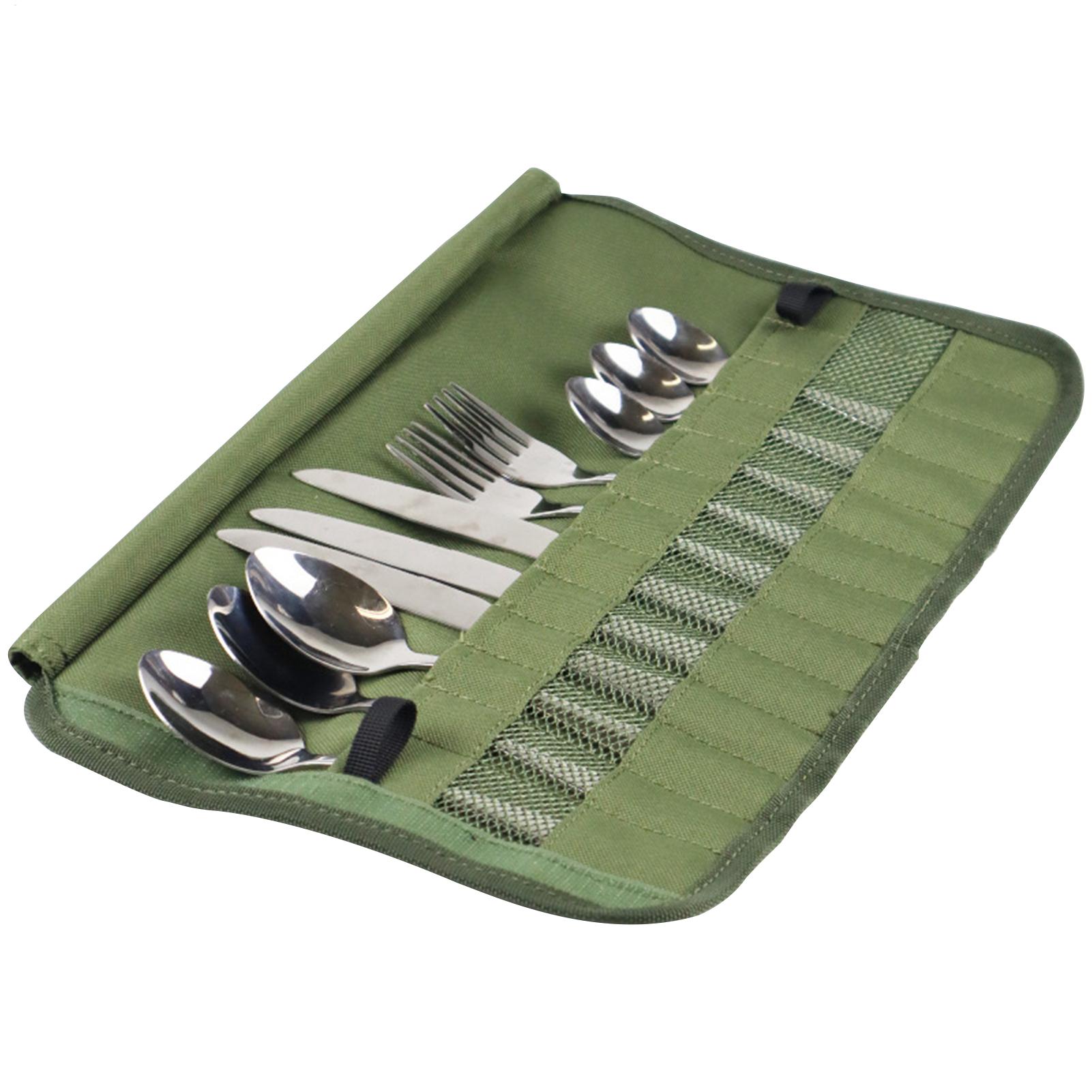 Camping Cooking Utensil Roll - Torba na sztućce kempingowe, zestaw przyborów