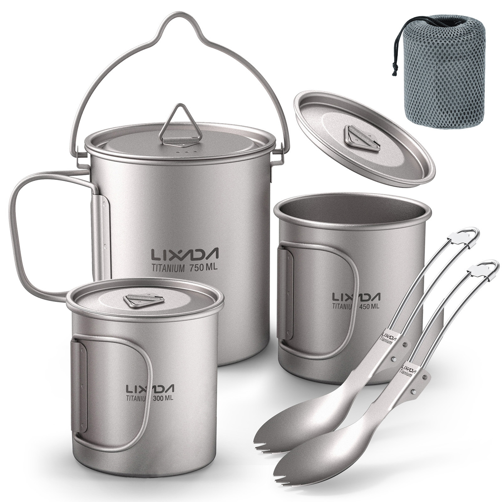 Ultralekki tytanowy garnek 300 – Camping Cooking Pot With Lid recenzja i cena