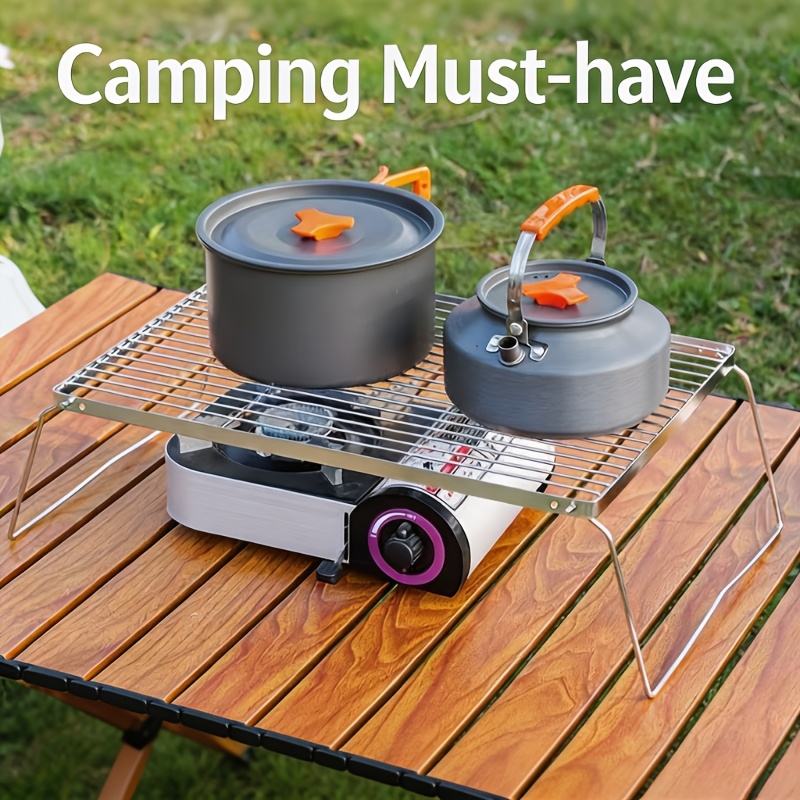 Przenośny Składany Stojak na O – Camping Cooking Griddle recenzja i cena