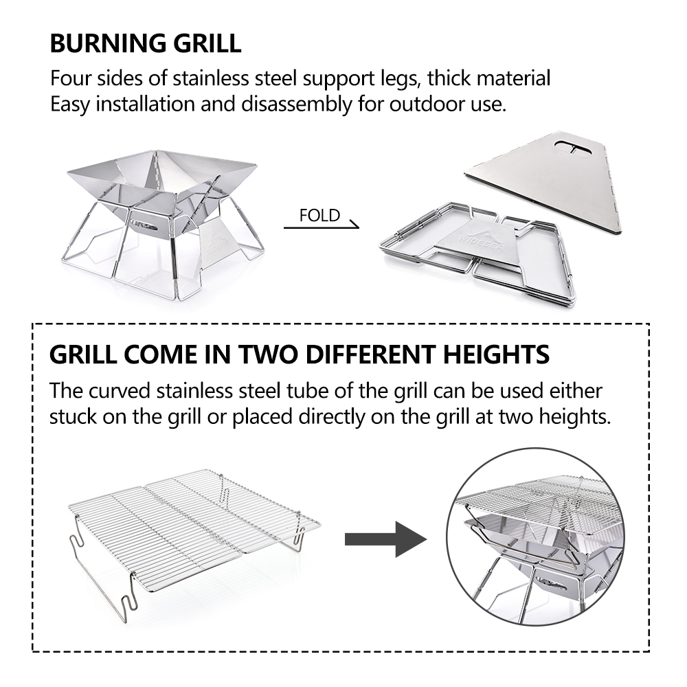 Wiatroodporny grill kempingowy – Camping Cooking Griddle recenzja i cena