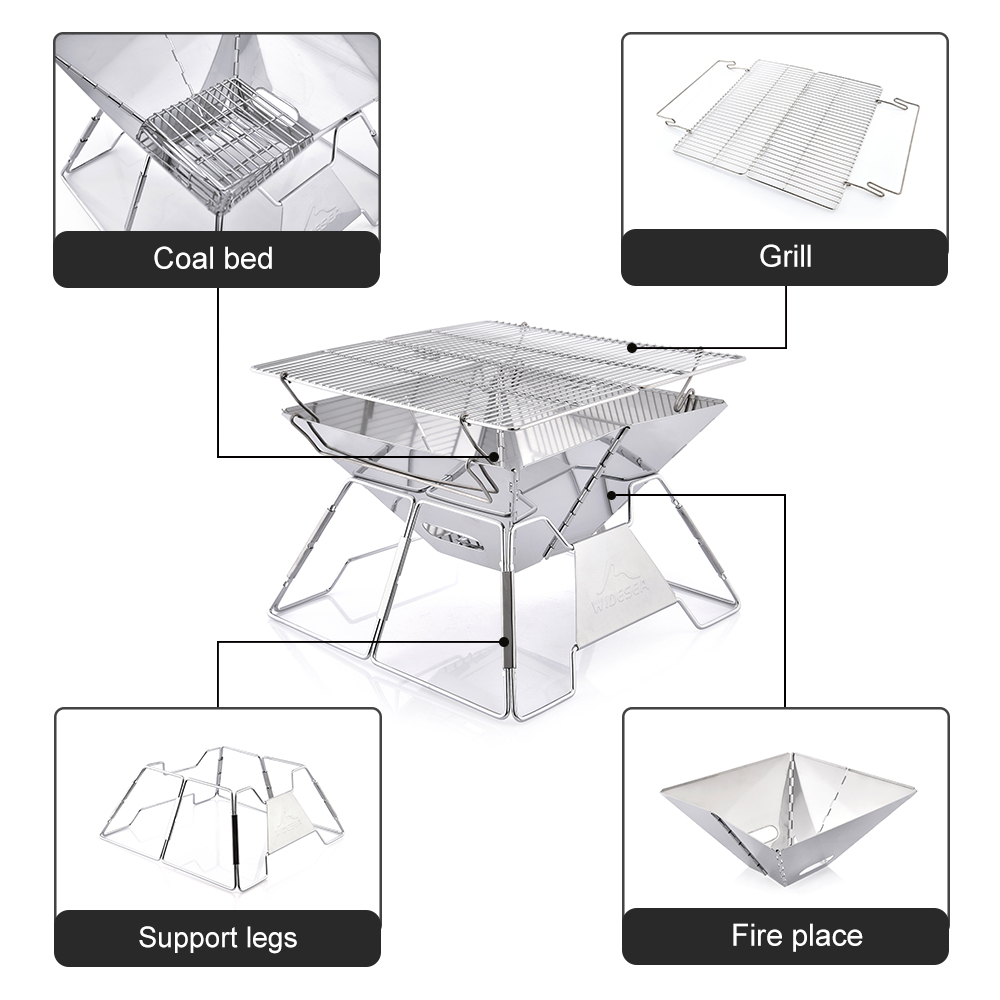 Wiatroodporny grill kempingowy – Camping Cooking Griddle recenzja i cena
