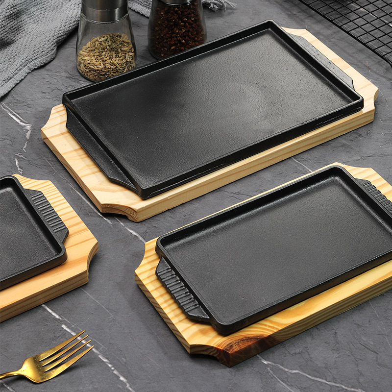 Żeliwna płyta grillowa Teppany – Camping Cooking Griddle recenzja i cena