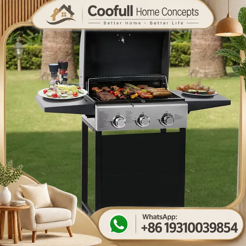 Grill gazowy na propan z boczn – Camping Cooking Table Foldable recenzja i cena