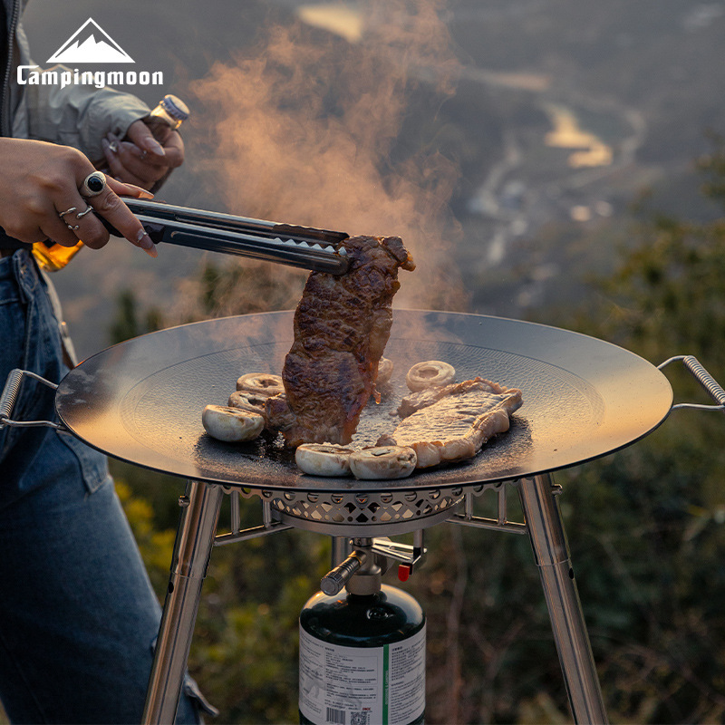 CAMPINGMOON GRW-45F Duża 3-war – Camping Cooking Griddle recenzja i cena