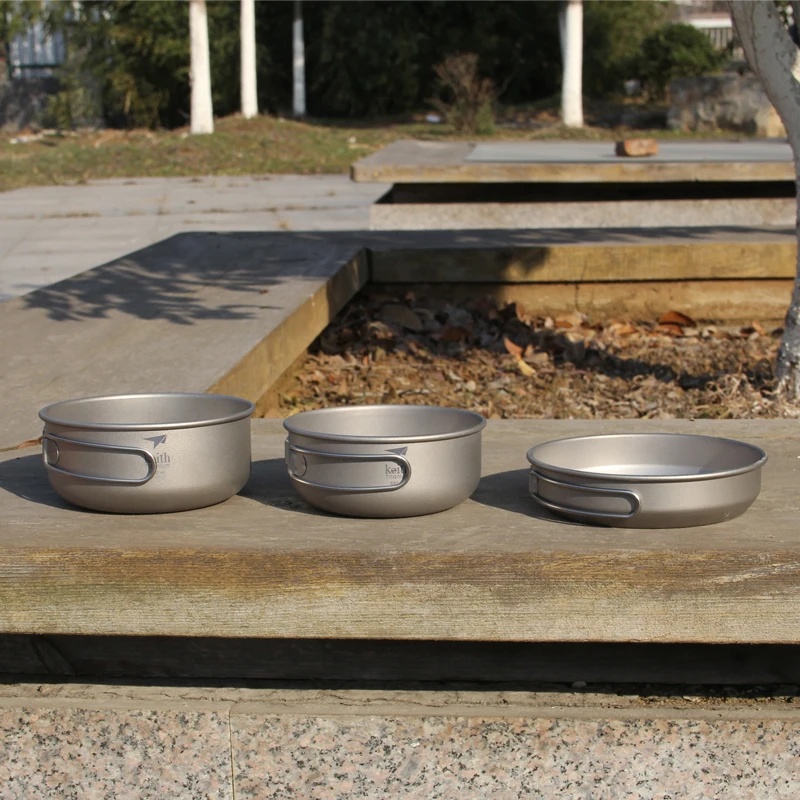 Keith 3PCS Titanium Cookware P – Camping Cooking Griddle recenzja i cena
