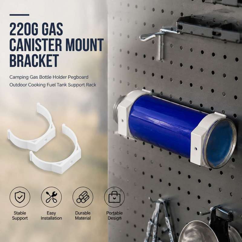 Uchwyt na kartusz gazowy 220g, – Camping Cooking Canister recenzja i cena