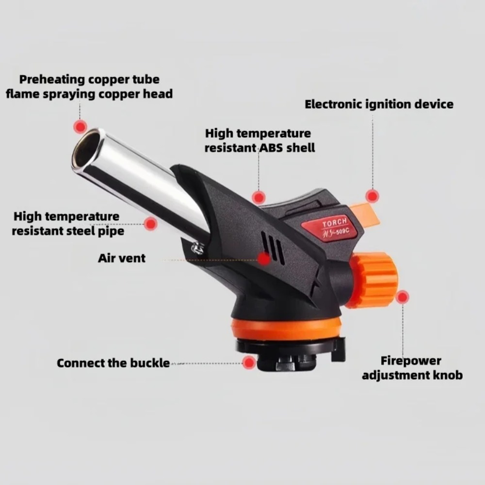 Palnik gazowy do grillowania,  – Camping Cooking Torch recenzja i cena