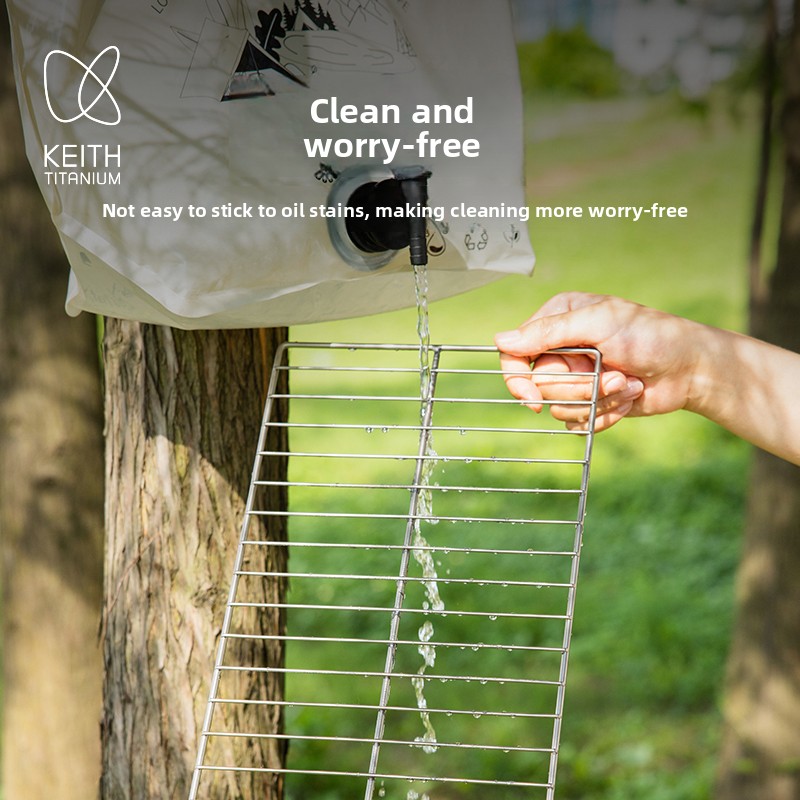 KEITH siatka na grilla z czyst – Camping Cooking Easy recenzja i cena